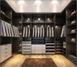 Stylish Mail Packing Wooden Open Wardrobe for Interior Design and Closet