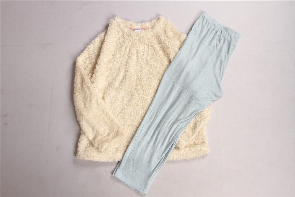 Fall And Winter Warm 2pcs Ladies House Clothing