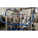 3000BPH Carbonated Beverage Filling Machine / Soft Drink Glass Bottle Pulling