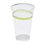 Bulk Clear Biodegradable PLA Cups For Espresso Coffee Customized