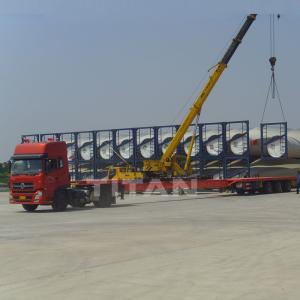 Quality Extendable semi trailer TITAN high quality exendable semi trailer for sale wholesale