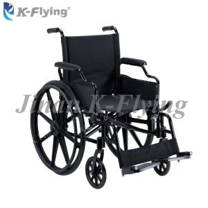 Quality Height Adjustable Aluminum Foldable Manual Wheelchair For Disabled Adult wholesale