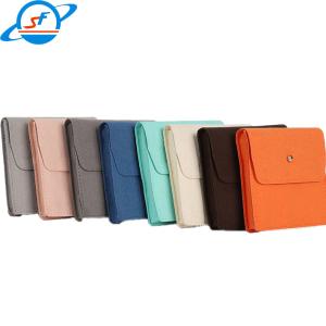 Quality Custom Logo Jewelry Necklace Gift Bags Snap Button Microfiber Jewelry Pouch Jewelry Packaging Storage Bag wholesale