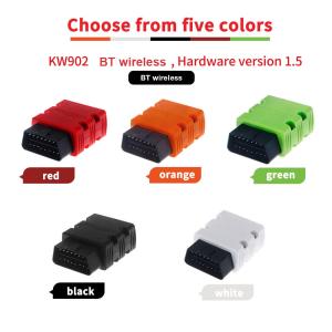 Quality 12V OBD2 EOBD Vehicle Diagnostic Tool ELM 327 KW902 wholesale