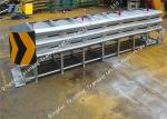 Outdoor Crash Cushion Attenuator Hot Dipped Galvanized Powder Coated Surface