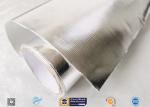 Aluminium Foil Laminated Silver Coated Fabric Flame Retardant 4HS Heat