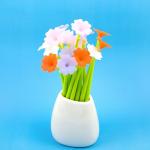 Creative Flower Shape Neutral Pen Plastic 0.5mm Gel Pen