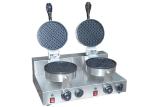 Commercial Use Double Head Waffle Baker Snack Bar Equipment 2600W 220V