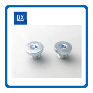 Quality Hexagon Oil Plug For Toyota Variable Speed White Zinc Plated wholesale
