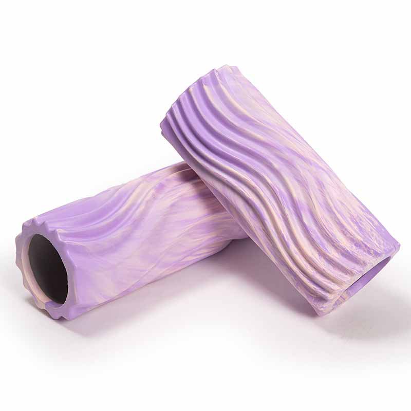Pilates Massage Yoga Foam Rollers Water Ripple 18 Inch Yoga Column Roller