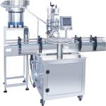 Pneumatic Glass Vial Bottle Screw Automatic Capping Machine Easy To Operate
