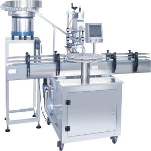 Quality Spray Pump Automatic Bottle Capping Machine , Plastic Cap Sealing Machine wholesale