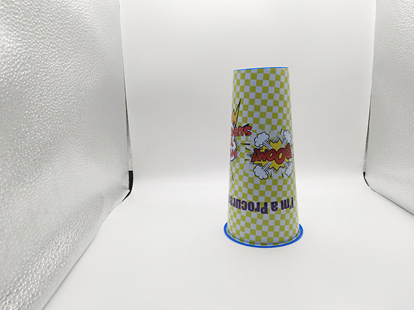 24oz Disposable Cups With Logo Printed On , 3D Lenticular Cup 17oz Volume