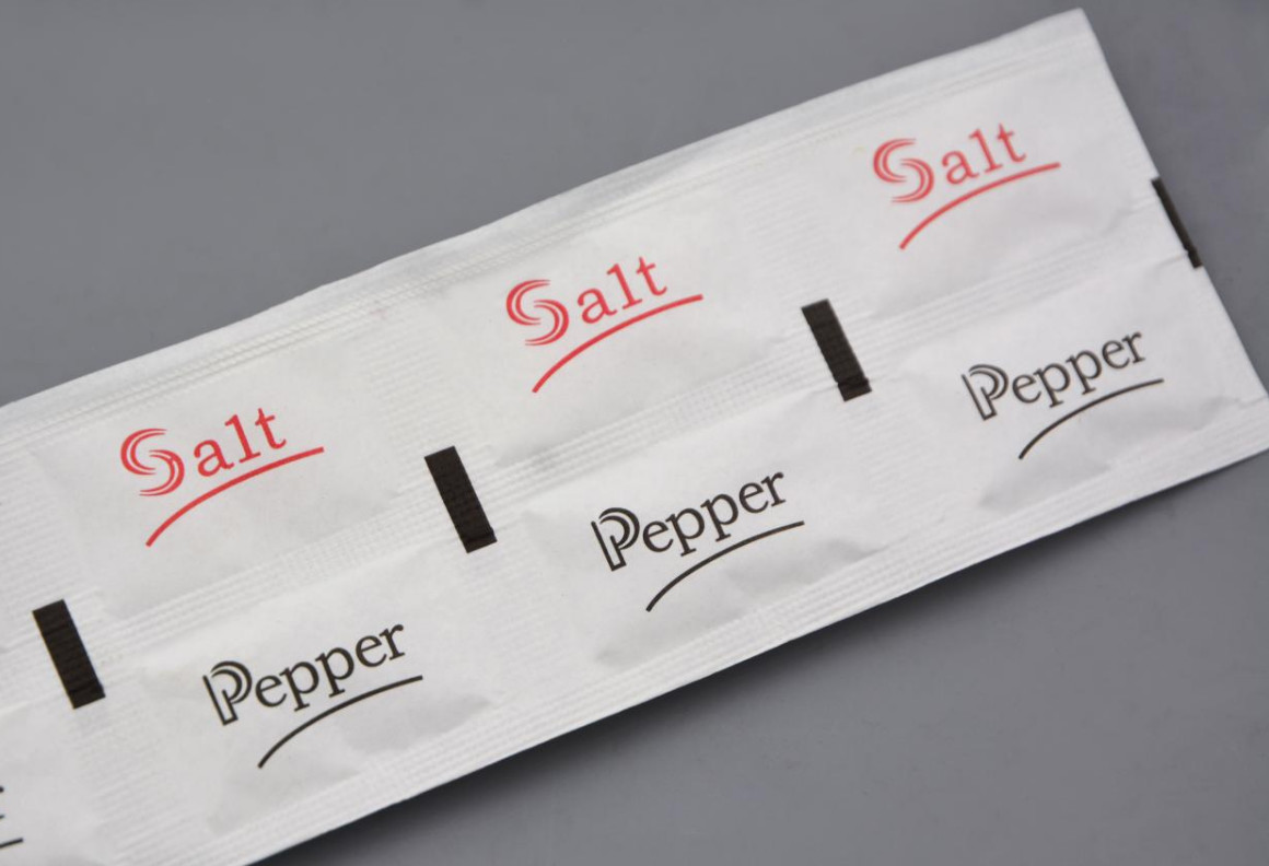 304SS 4 Side Seal Packaging Machine Pepper Salt Chilli Powder Packing Machine