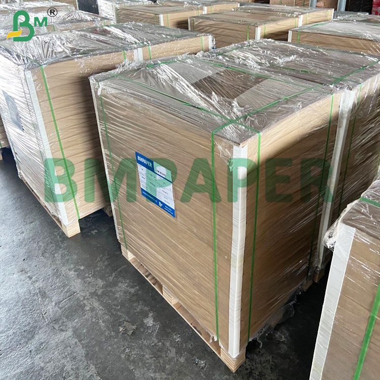 120gsm High Strength Bleached Kraft Paper For Carrier Bags Superior CD Strength