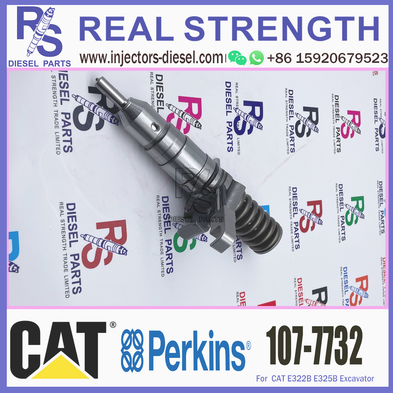 3114 3116 Caterpillar 3126 Fuel Injectors 1077732 107 7732 107-7732