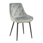 Blue Padded Velvet Dining Chairs Bedroom Velvet Upholstered Dining Room Chairs