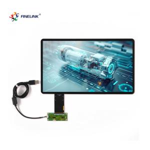 Quality 13.3&quot; IK10 Waterproof PCAP Touch Panel 295*166.6mm Lens USB/IIC/RS 232 Interface 7H Hardness wholesale