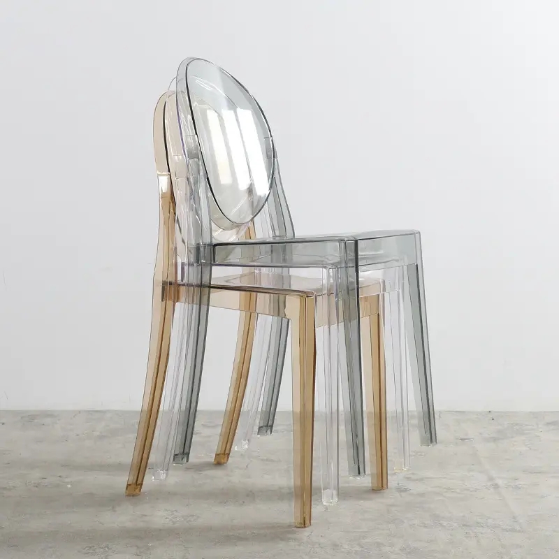 Victorian Banquet Chiavari Acrylic Chair Crystal Chiavari Dining Chairs