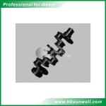 Cummins Diesel Engine Crankshaft / 4BT Forged Steel Crankshaft 3907803