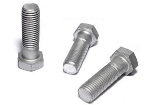 Quality Wear Resistant Hex Washer Head Bolt Cold Forging / Hot Forging Process wholesale
