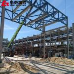 Fast Install Steel Frame Prefab Building Industrial High Rise Steel Building