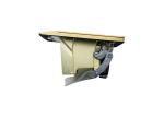 Marble Flooring Mounted Waterproof Floor Outlet With Universal Electrical Plugs