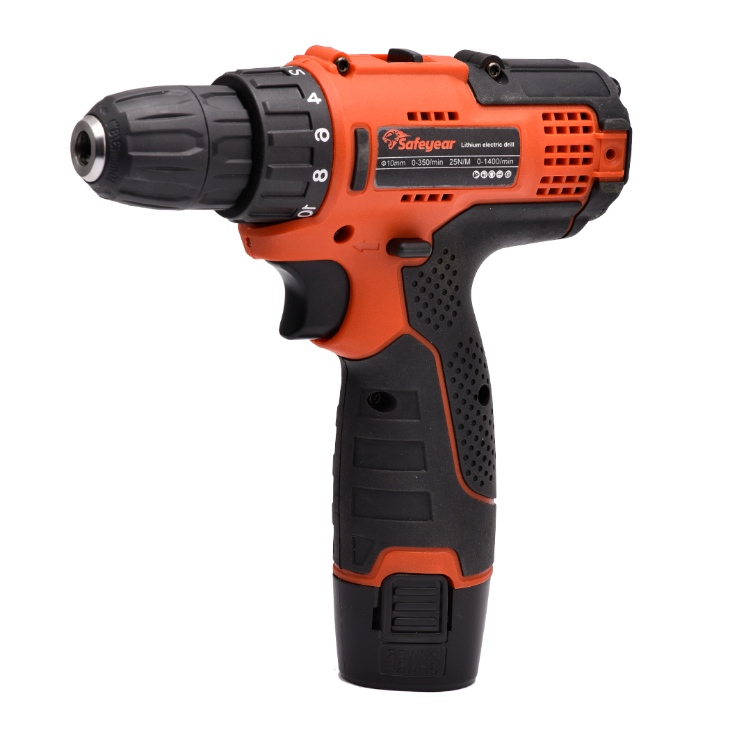 12V Cordless Drill And Impact Driver Combo Kit 25N.M 1.3Ah Battery Operated Screwdriver Set