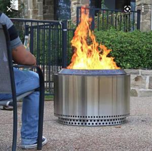Quality 19.5 Inch Stainless Steel Smokeless Fire Pit For Camping 15 Inch Bonfire Outdoor wholesale