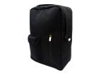 Fashionable Black Canvas Ladies Travel Bags With Large Storage Space