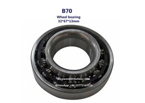 Quality B70 automotive wheel bearing open deep groove ball bearing 32*67*13mm wholesale