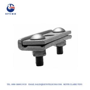 China SSC 8KN 6.35mm Straight 3 Bolt Suspension Clamp on sale