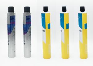 Quality Dyeing Cream Aluminum Squeeze Tubes With Offset Printing Dust Treatment wholesale