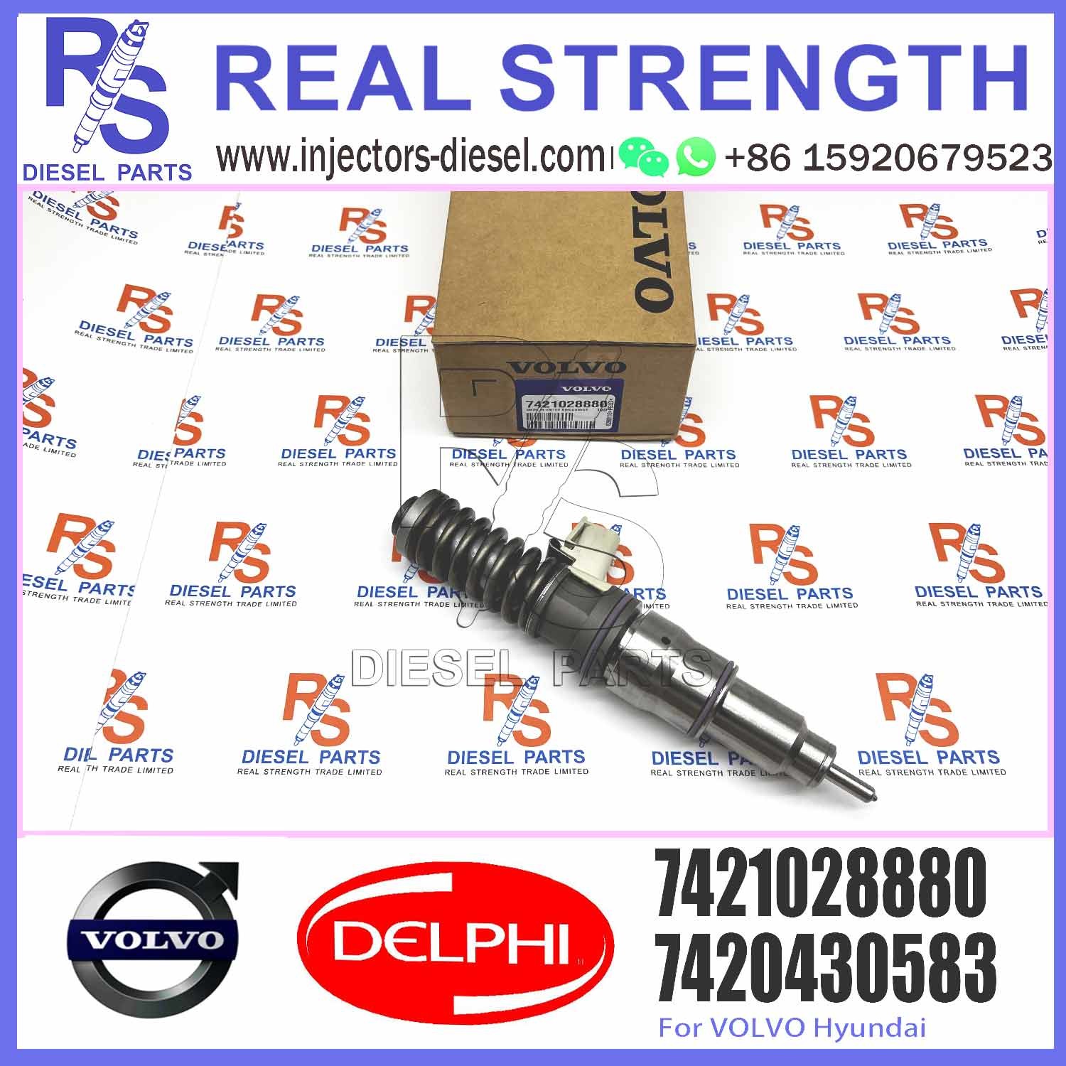 Diesel Fuel Injector 21582096 BEBE4D35002 21644598 85003949 7421028880 E3.18 for V-O-L-V RENAULT 11LTR EURO3 HI