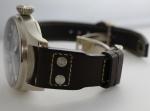 Big Pilot 316L stainless steel men watch 10Bar Waterproof 15mm thickness