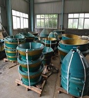 Mn18Cr2 GP300 GP300S Cone Crusher Mantle Concave Parts For Crusher Machine Type Crusher