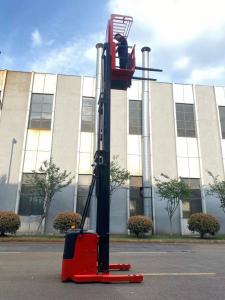 Quality Load Capacity 1000 kg Electric Order Picker Lifting on Platform 24V 465AH Battery Capactity wholesale