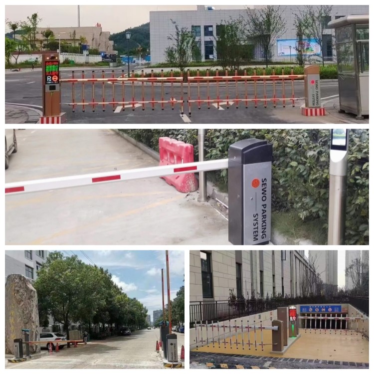 Automatic Parking Lot RFID Tag Cards Boom Barrier Car Barrier Boom Gate Supplier