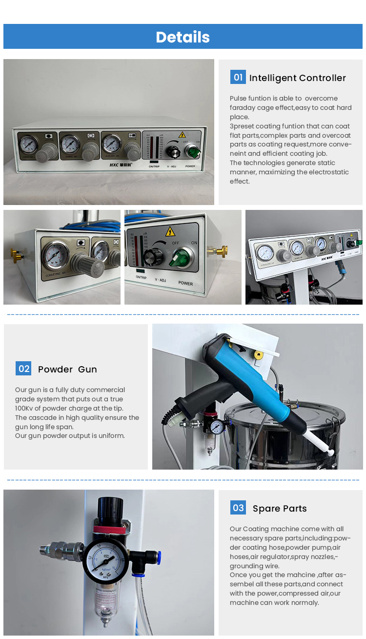Metal Metallurgy Electrostatic Automatic Spray Painting Machine for Coating Equipment
