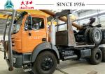 Bogie Suspension Log Loader Trailer With Integrated Flatbed