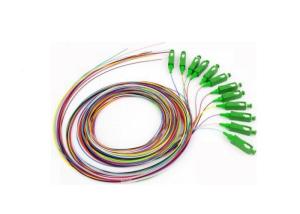 China Durable 12 Core Fanout Pigtail Single - Mode Bunch Ribbon Fiber Optic Cable on sale