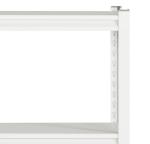 Light Duty Supermarket 4 Tiers Metal Storage Rack