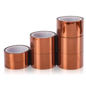 Quality 5 Mil Polyimide Adhesive Tape 120microns Kapton Heat Tape OEM size wholesale