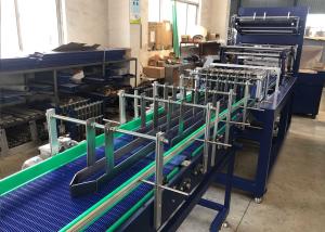 Quality High Speed Full Automatic Heat Seal Shrink Wrapper Machine With Pallet Tray Pad wholesale