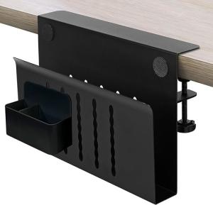 Quality Carbon Steel Desk Side Storage Tray for Organizing Cables and Office Supplies wholesale
