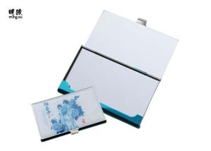 Quality Creative Thin Purse Business Card Holder Case With Logo 92 * 59 * 7mm wholesale