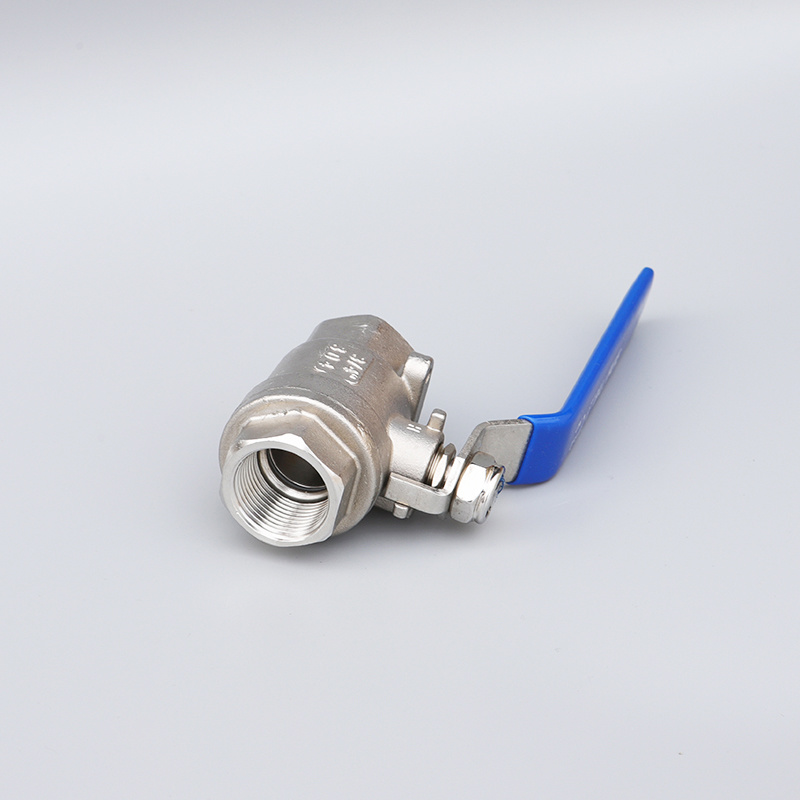 304 Stainless Steel Full Bore Internal Thread 2 Pieces Ball Valve
