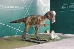 Rainproof Realistic Animatronic Dinosaur , Artificial Dinosaur For Green Park