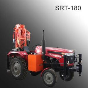 Quality 100m 120m 150m wheel tractor Portable Water Well and Geotechnical Drills homemade water well drilling rigs wholesale