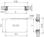 Gas Struts Supported Insulated Aluminum Cargo Doors Ideal for Recreational